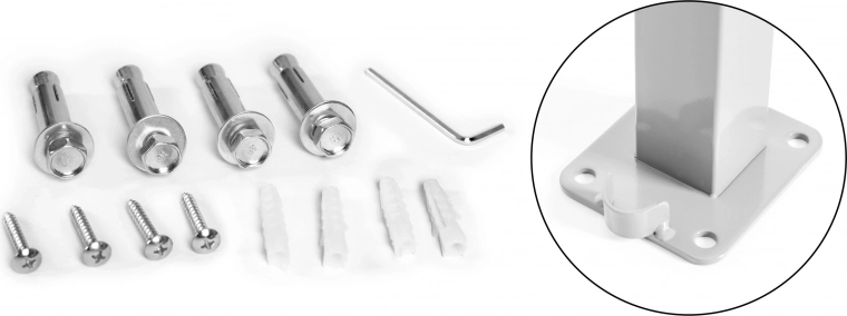 Wytrzymała konstrukcja i stabilny montaż