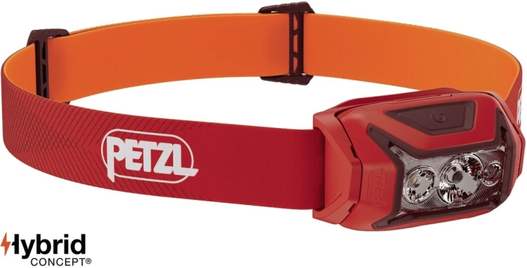 Petzl Actik latarka czołowa 450 lm, czerwona