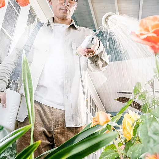 Delikatny i równomierny rozpył dla zdrowych roślin