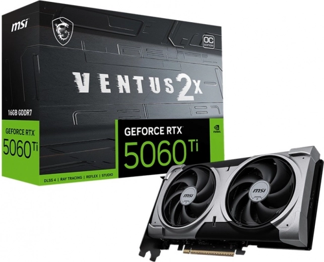 Karta graficzna GeForce RTX 5060 Ti 16G Ventus 2X OC Plus