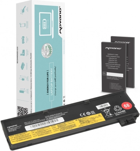 Bateria Movano do Lenovo ThinkPad T440 / T450s / X240 / X260 / L450 / L460 2000 mAh 22 Wh