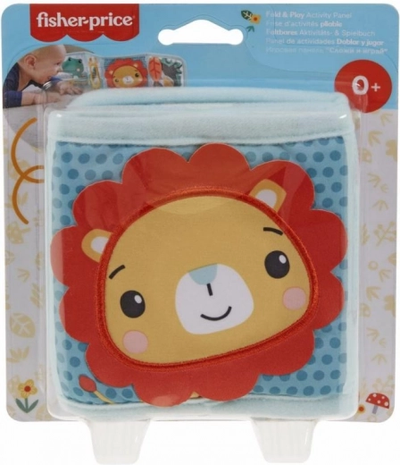 Składana sensoryczna książeczka/panel FISHER‑PRICE Fold & Play dla niemowląt