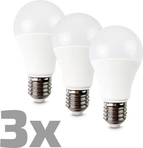 Żarówka LED Solight E27 10 W 3000 K 900 lm (3 szt. w opakowaniu)