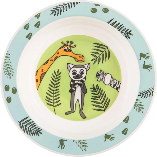Dziecięcy głęboki talerz Safari 16 cm