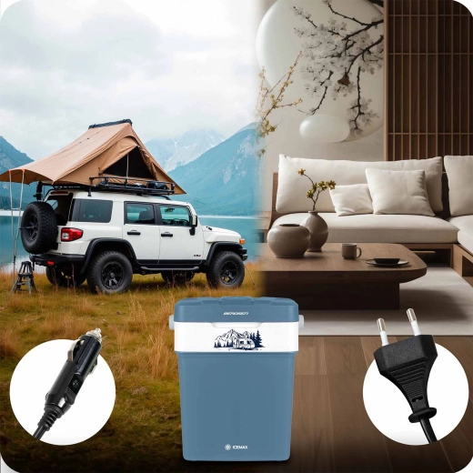 Podwójne zasilanie do auta i z sieci