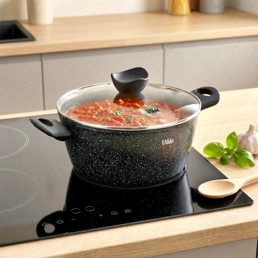 Nieprzywierająca powłoka granitowa dla zdrowego gotowania