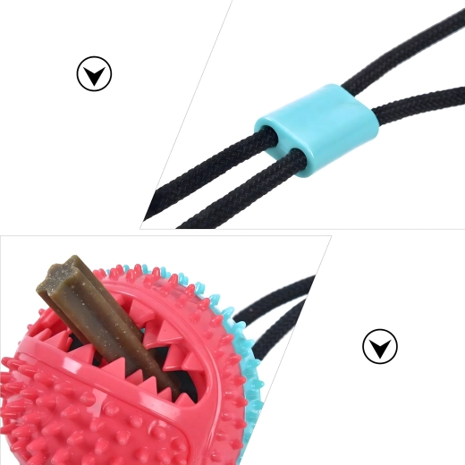 Piłka na smakołyki do wolniejszego karmienia