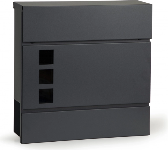 Skrzynka pocztowa z uchwytem na gazety ModernHome