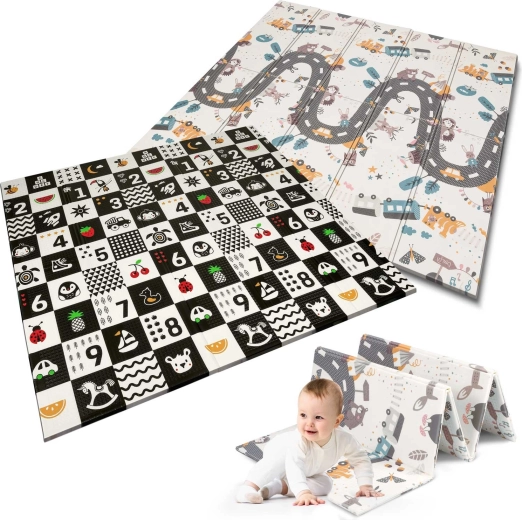 Dwustronny design do zabawy i nauki