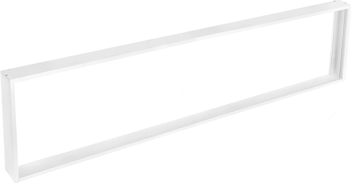 Solight aluminiowa biała ramka montażowa do panelu LED 295 × 1195 mm