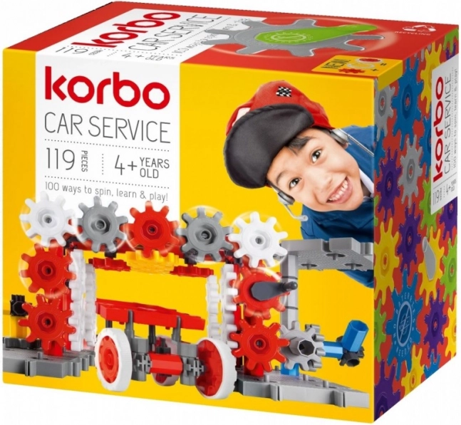Zestaw konstrukcyjny Korbo Car Service