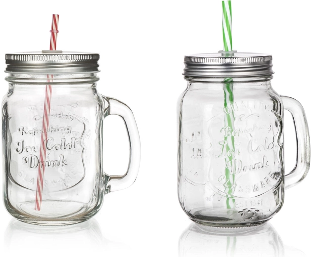 Stylowe serwowanie w przezroczystym szkle