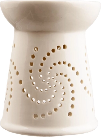 Biała ceramiczna aromalampa