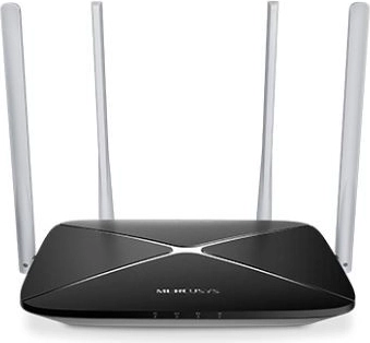 Mercusys AC12 AC1200 dwupasmowy router Wi‑Fi (1× WAN, 3× LAN)