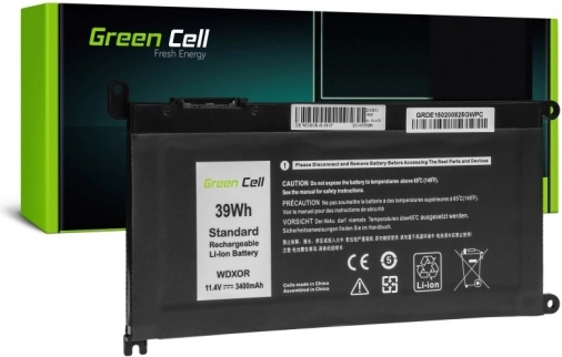 Bateria Green Cell do Dell WDXOR 11,4 V 3400 mAh