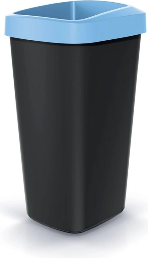 Kosz na śmieci 25 l jasnoniebieski COMPACTA Q DROP