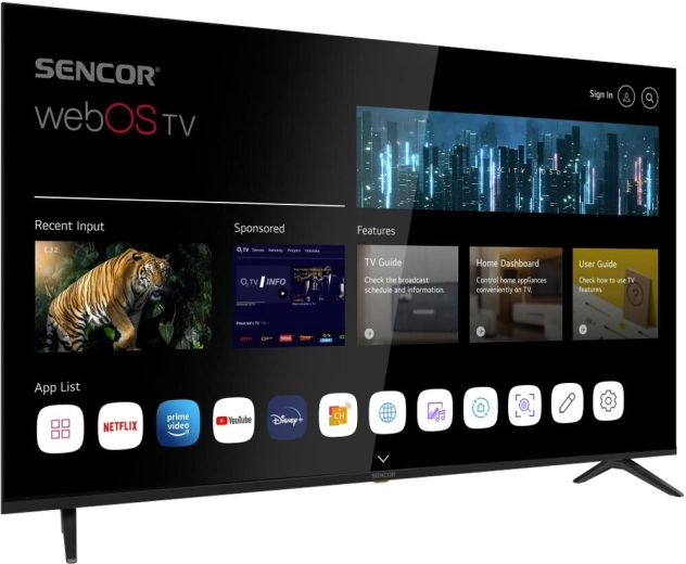 webOS Smart TV i popularne aplikacje