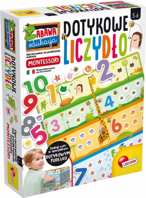 Montessori dotykowe liczydło