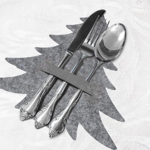 Świąteczny design w kształcie choinki