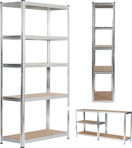 2 w 1: możliwość podziału na dwa regały