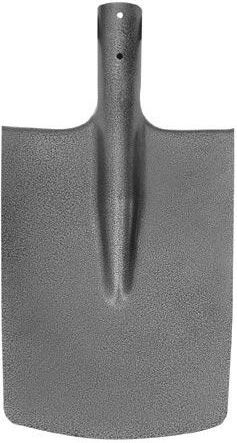 Szpadel prostokątny bez trzonka, powłoka komaxit młotkowa