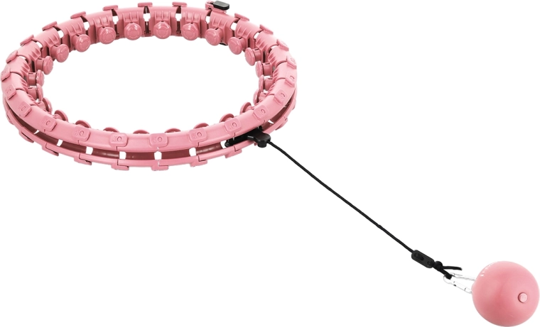 Regulowana masażowa obręcz z obciążnikiem do intensywnego treningu