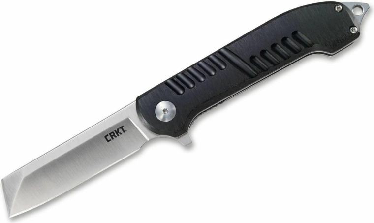 CRKT Razel GT czarny nóż składany z wspomaganiem otwierania i zbijakiem do szyb