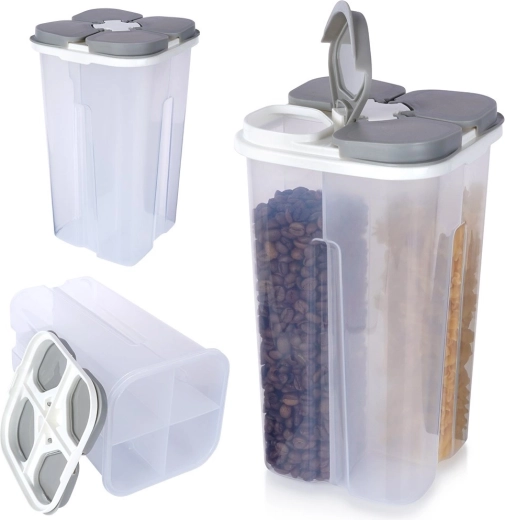 Cztery komory z niezależnym dozowaniem