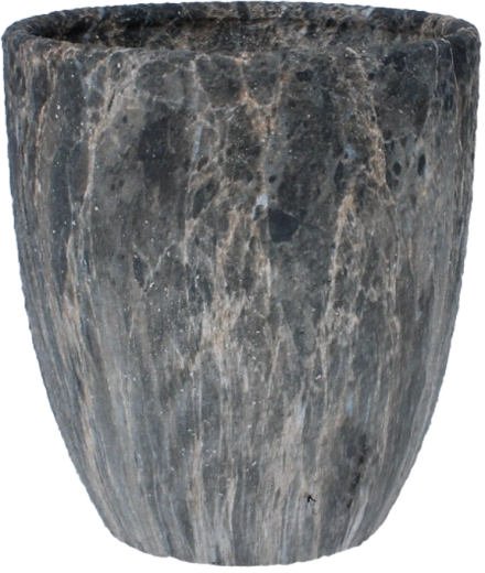 Ceramiczna osłona na doniczkę z efektem marmuru 20,5 × 20,5 × 23 cm