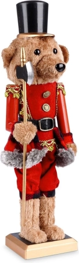 Świąteczna figurka miś 39 cm