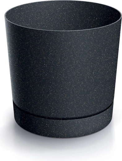 Doniczka Tubo P Eco Wood 10,8 cm antracyt