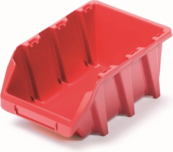 Plastowy pojemnik magazynowy Bineer Long 295 × 198 × 133 mm czerwony