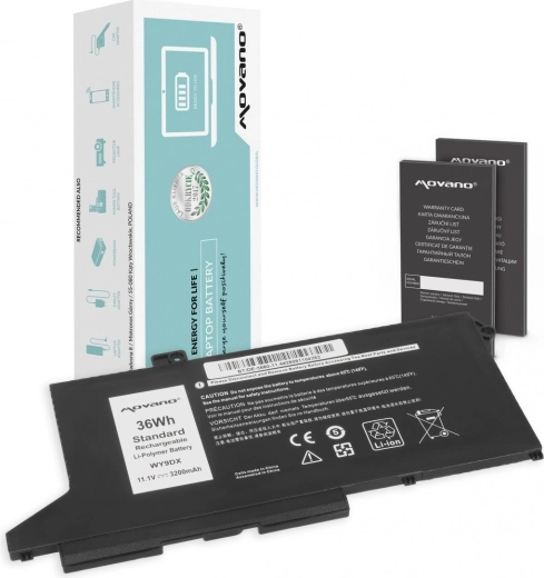 Bateria Movano do Dell Latitude 5520/5420 oraz Precision 3560, 36 Wh