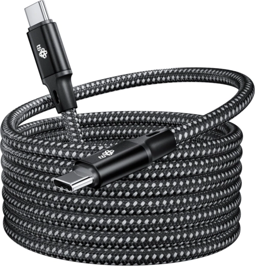 Magnetyczny kabel USB‑C do USB‑C 1 m, czarny