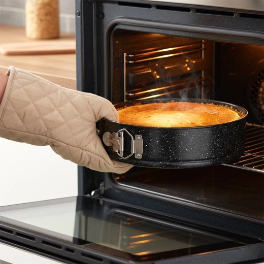 Łatwe wyjmowanie dzięki odpinanemu brzegowi