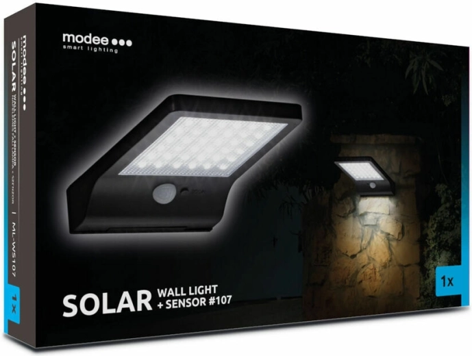 Kinkiet solarny MODEE Smart Lighting 107 z czujnikiem ruchu