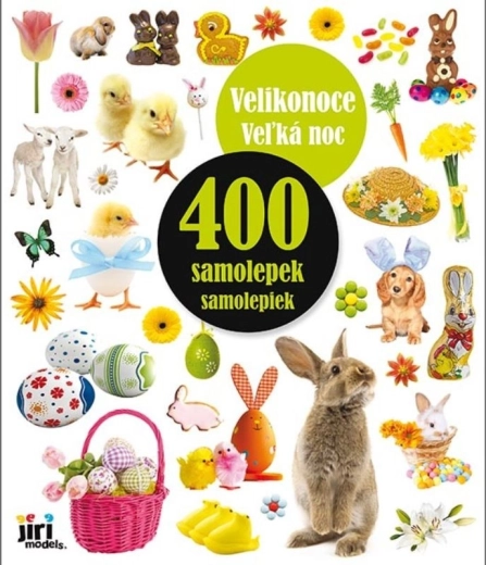 Wielkanocne naklejki – 400 szt. z zabawnymi motywami