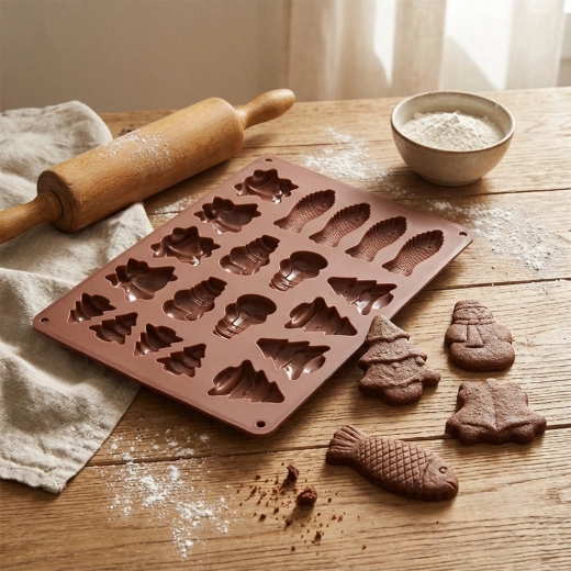 Elastyczny, nieprzywierający silikon dla łatwego wyjmowania