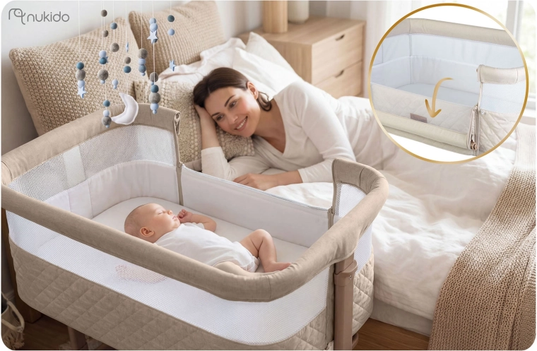 Bezpieczny dostęp przy łóżku