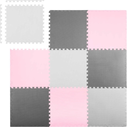 Modułowe puzzle 9× 60 × 60 cm