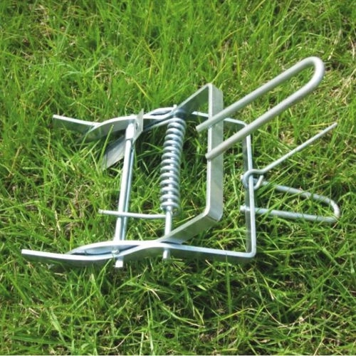 Metalowa pułapka na krety ze stali nierdzewnej 21 × 21 × 15 cm
