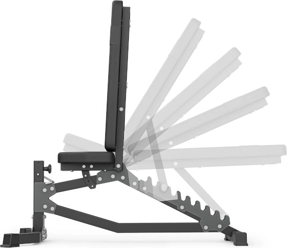 Precyzyjna regulacja oparcia do każdego ćwiczenia