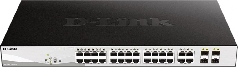 Przełącznik D-Link DGS-1210-28P 24GE PoE 4SFP