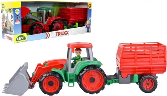 Lena Truxx traktor z przyczepą