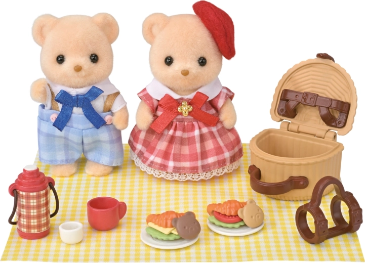 Sylvanian Families – rodzeństwo ciasteczkowych misiów na pikniku
