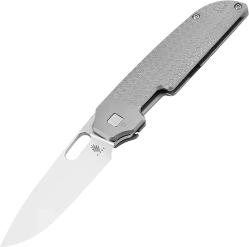 Kizer Varatas tytanowy nóż składany 8,3 cm Stonewash, szary