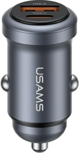 Ładowarka samochodowa USAMS 30 W USB-A i USB-C