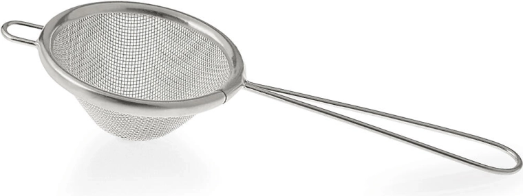 Sitko do herbaty 10 cm, ocynowane