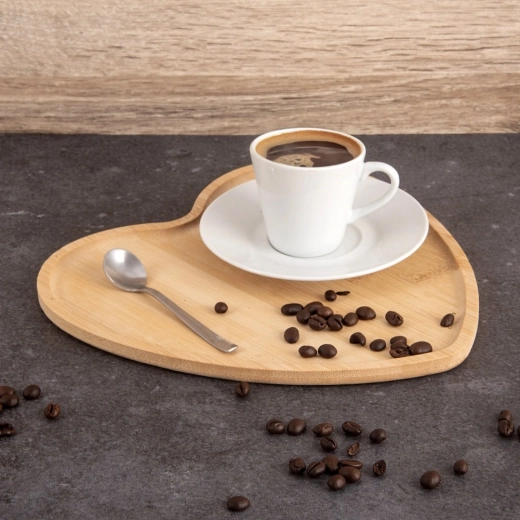 Dekoracyjny kształt serca do efektownego serwowania