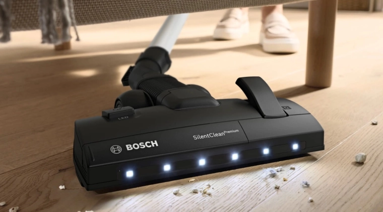 Ssawka LED dla widocznie czystszych podłóg